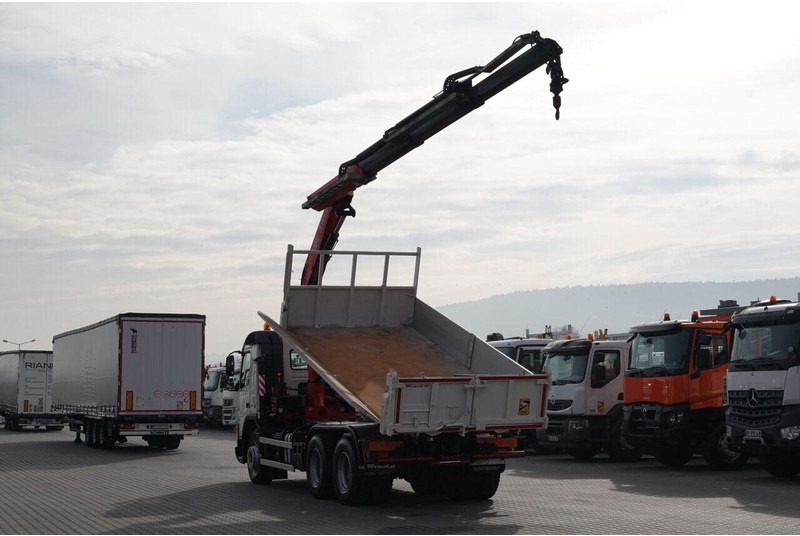 Volvo FMX 370 / 6X4 / WYWROTKA + HDS FASSI F165XP / MAX UDŹWIG 5200KG - 덤프트럭 : 사진 3 Volvo FMX 370 / 6X4 / WYWROTKA + HDS FASSI F165XP / MAX UDŹWIG 5200KG - 덤프트럭 : 사진 3