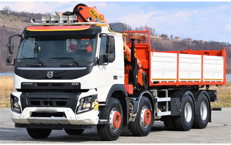 Volvo FMX 420 Kipper 6,20m *PK 1850 2 - SH B*FUNK/8x4 - 덤프트럭, 크레인 트럭 : 사진 4 Volvo FMX 420 Kipper 6,20m *PK 1850 2 - SH B*FUNK/8x4 - 덤프트럭, 크레인 트럭 : 사진 4