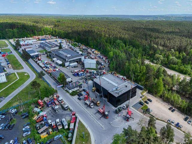 드롭사이드/ 플랫베드 트럭, 크레인 트럭 Volvo FMX 500 8x2 Effer 585 Fly Jib Winch Crane Kran : 사진 14