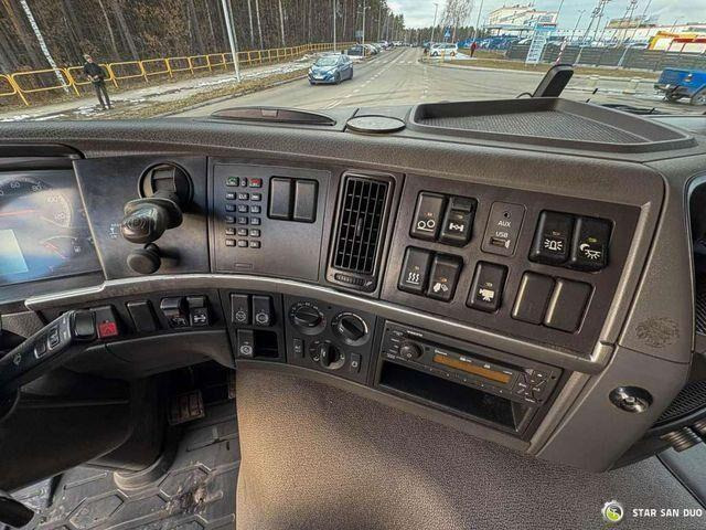 드롭사이드/ 플랫베드 트럭, 크레인 트럭 Volvo FMX 500 8x2 Effer 585 Fly Jib Winch Crane Kran : 사진 20