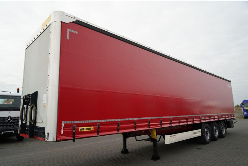 Wielton FIRANKA STANDARD / MULDA DO STALI - 9 M / OŚ PODNOSZONA / SAF - 커튼사이더 세미 트레일러 : 사진 2 Wielton FIRANKA STANDARD / MULDA DO STALI - 9 M / OŚ PODNOSZONA / SAF - 커튼사이더 세미 트레일러 : 사진 2