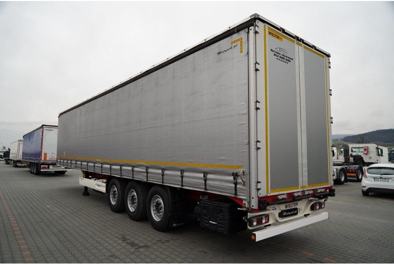 Wielton FIRANKA STANDARD / MULDA DO STALI - 9 M / OŚ PODNOSZONA / SAF / - 커튼사이더 세미 트레일러 : 사진 3 Wielton FIRANKA STANDARD / MULDA DO STALI - 9 M / OŚ PODNOSZONA / SAF / - 커튼사이더 세미 트레일러 : 사진 3