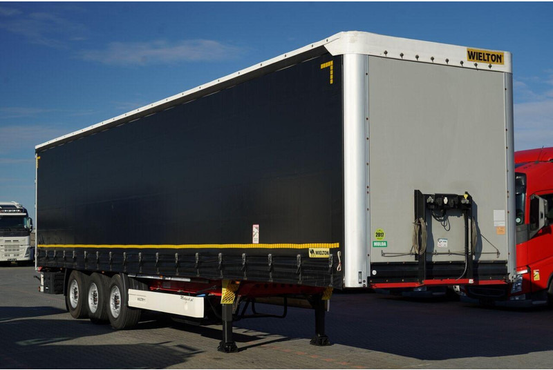 Wielton FIRANKA STANDARD / MULDA DO STALI - 9 M / OŚ PODNOSZONA / SAF / - 커튼사이더 세미 트레일러 : 사진 1 Wielton FIRANKA STANDARD / MULDA DO STALI - 9 M / OŚ PODNOSZONA / SAF / - 커튼사이더 세미 트레일러 : 사진 1