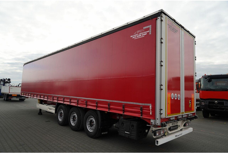 Wielton FIRANKA STANDARD / MULDA DO STALI - 9 M / OŚ PODNOSZONA / SAF - 커튼사이더 세미 트레일러 : 사진 3 Wielton FIRANKA STANDARD / MULDA DO STALI - 9 M / OŚ PODNOSZONA / SAF - 커튼사이더 세미 트레일러 : 사진 3