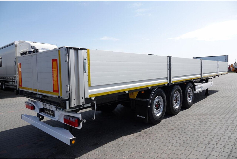 Wielton - 드롭사이드/ 플랫베드 세미 트레일러 : 사진 5 Wielton - 드롭사이드/ 플랫베드 세미 트레일러 : 사진 5