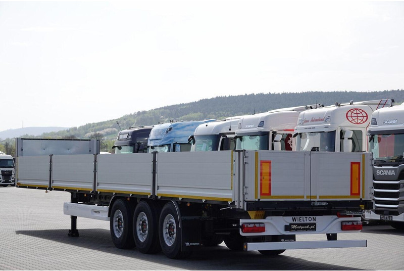 Wielton - 드롭사이드/ 플랫베드 세미 트레일러 : 사진 4 Wielton - 드롭사이드/ 플랫베드 세미 트레일러 : 사진 4