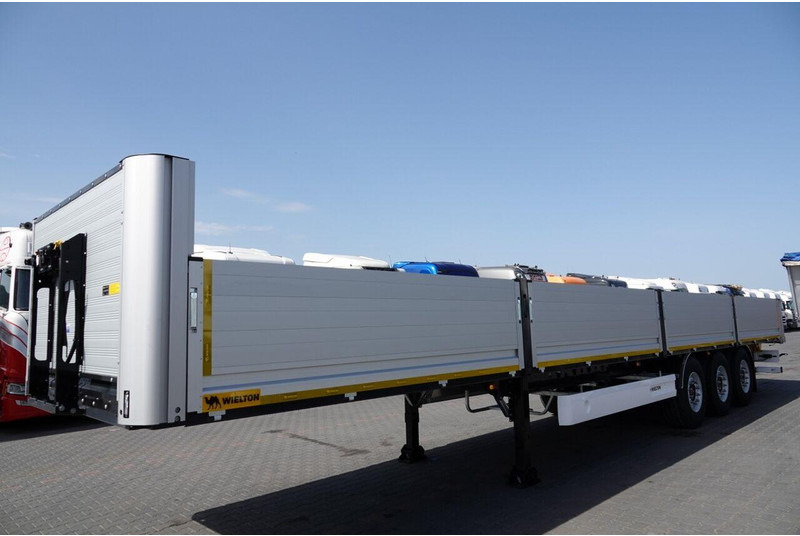 Wielton - 드롭사이드/ 플랫베드 세미 트레일러 : 사진 3 Wielton - 드롭사이드/ 플랫베드 세미 트레일러 : 사진 3