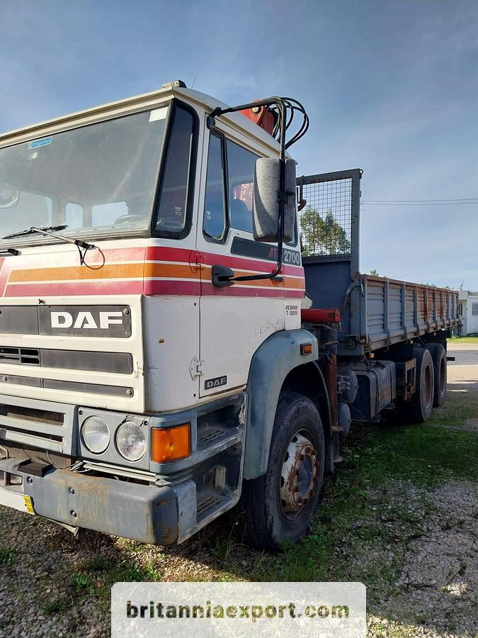 DAF 2700 ATI 6x4 26 Ton Sideways Tipper with HMF 820 Crane | Export Ready. - 덤프트럭 : 사진 4 DAF 2700 ATI 6x4 26 Ton Sideways Tipper with HMF 820 Crane | Export Ready. - 덤프트럭 : 사진 4