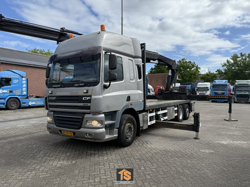 DAF FAN CF85 .460 - AUTOMATIC - EURO 5 - KRAN/CRANE HIAB 377 - 드롭사이드/ 플랫베드 트럭, 크레인 트럭 : 사진 4 DAF FAN CF85 .460 - AUTOMATIC - EURO 5 - KRAN/CRANE HIAB 377 - 드롭사이드/ 플랫베드 트럭, 크레인 트럭 : 사진 4