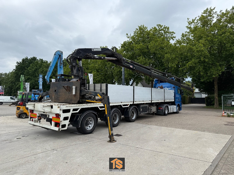 Floor - Steen - KRANE/CRANE HIAB 33 T M - BELGIUM TOP - 드롭사이드/ 플랫베드 세미 트레일러 : 사진 1 Floor - Steen - KRANE/CRANE HIAB 33 T M - BELGIUM TOP - 드롭사이드/ 플랫베드 세미 트레일러 : 사진 1