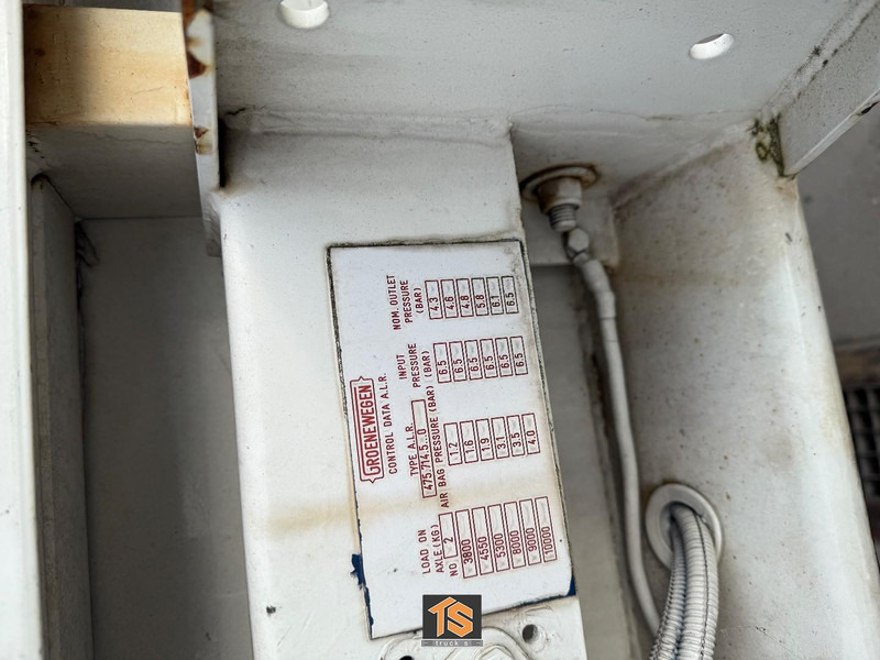 Groenewegen DRO 12 10 B LADEBORDWAND - NL TOP - TUV 4/26 - 커튼사이더 세미 트레일러 : 사진 5 Groenewegen DRO 12 10 B LADEBORDWAND - NL TOP - TUV 4/26 - 커튼사이더 세미 트레일러 : 사진 5