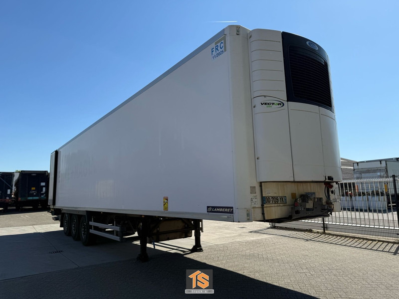 LAMBERET LVF S 3F KOELER/REEFER/KUHLKOFFER - CARRIER VECTOR 1550 - APK/TUV 01/2026 - TOP! - 냉동 세미 트레일러 : 사진 1 LAMBERET LVF S 3F KOELER/REEFER/KUHLKOFFER - CARRIER VECTOR 1550 - APK/TUV 01/2026 - TOP! - 냉동 세미 트레일러 : 사진 1