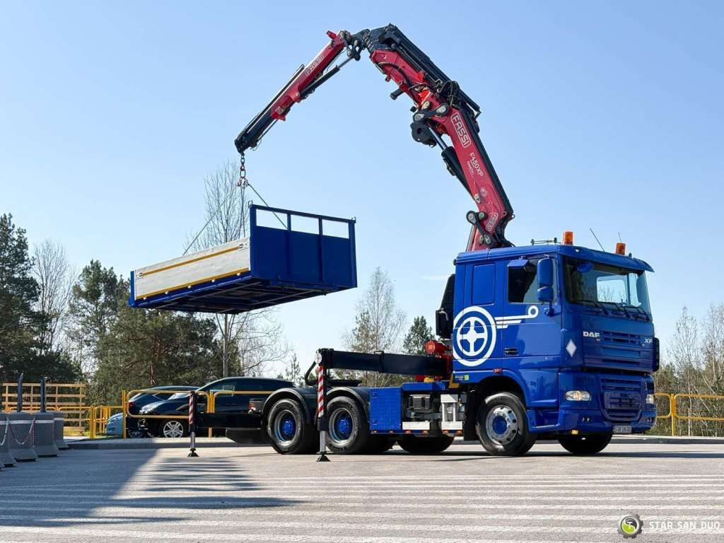 DAF XF 105.510 6x4 FASSI 450 FLY JIB Winch 5th - 트랙터 유닛 : 사진 4 DAF XF 105.510 6x4 FASSI 450 FLY JIB Winch 5th - 트랙터 유닛 : 사진 4