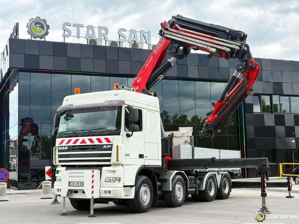 DAF XF 105.510 8x4 FASSI F800 XP Crane Fifth wheel - 크레인 트럭 : 사진 2 DAF XF 105.510 8x4 FASSI F800 XP Crane Fifth wheel - 크레인 트럭 : 사진 2