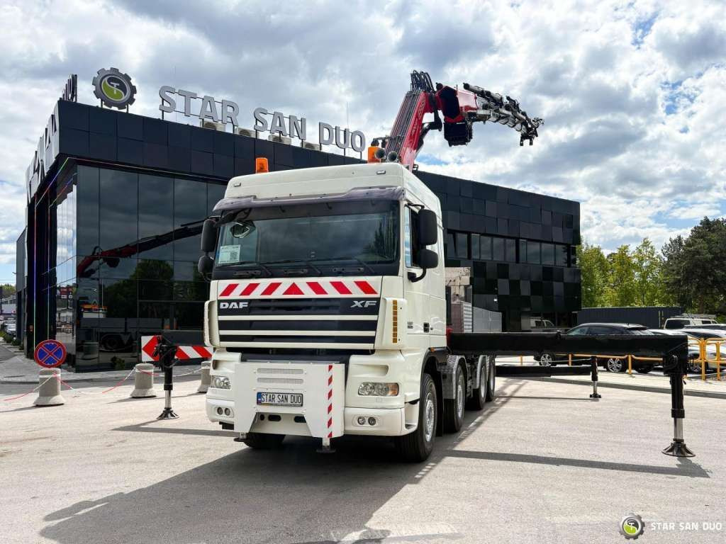 DAF XF 105.510 8x4 FASSI F800 XP Crane Fifth wheel - 크레인 트럭 : 사진 5 DAF XF 105.510 8x4 FASSI F800 XP Crane Fifth wheel - 크레인 트럭 : 사진 5