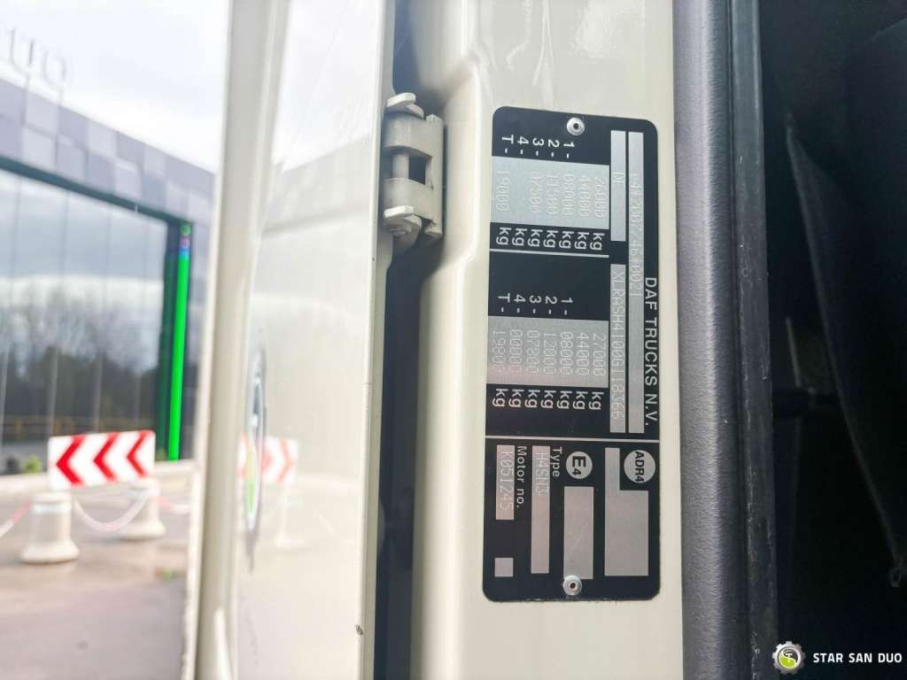 크레인 트럭 DAF  XF 440 6x2 Fassi F365 FLY JIBCranePallet Grippe : 사진 26