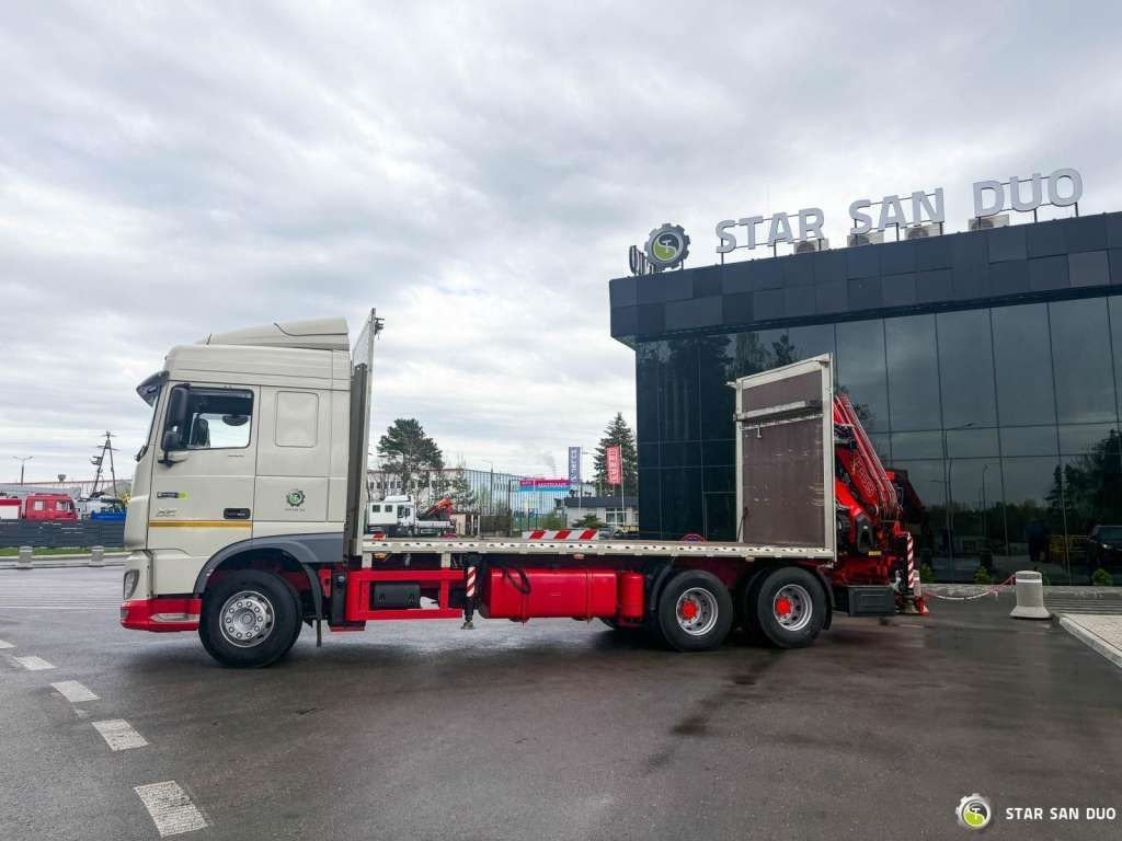 크레인 트럭 DAF  XF 440 6x2 Fassi F365 FLY JIBCranePallet Grippe : 사진 11
