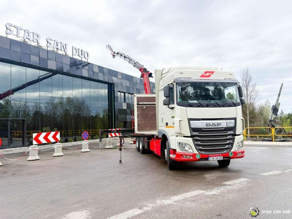 DAF XF 440 6x2 Fassi F365 FLY JIBCranePallet Grippe - 크레인 트럭 : 사진 2 DAF XF 440 6x2 Fassi F365 FLY JIBCranePallet Grippe - 크레인 트럭 : 사진 2