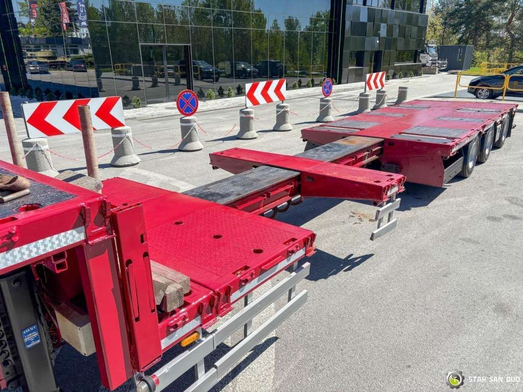 HRD Semitrailer Low Loader NRD NTS 3 Axle Tieflader - 저하대 세미 트레일러 : 사진 1 HRD Semitrailer Low Loader NRD NTS 3 Axle Tieflader - 저하대 세미 트레일러 : 사진 1
