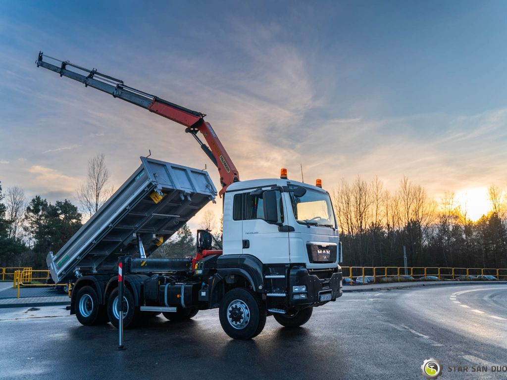 MAN 6x6 TGS 26.360 PALFINGER PK 18002 Kipper KRAN - 크레인 트럭, 덤프트럭 : 사진 4 MAN 6x6 TGS 26.360 PALFINGER PK 18002 Kipper KRAN - 크레인 트럭, 덤프트럭 : 사진 4