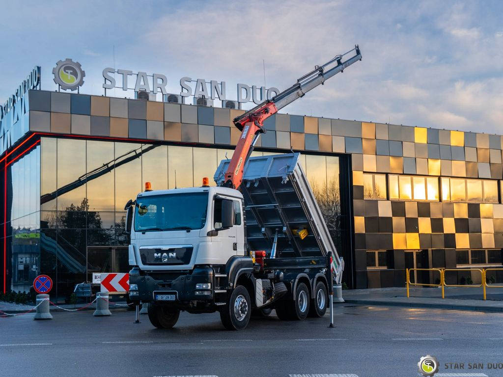 MAN 6x6 TGS 26.360 PALFINGER PK 18002 Kipper KRAN - 크레인 트럭, 덤프트럭 : 사진 3 MAN 6x6 TGS 26.360 PALFINGER PK 18002 Kipper KRAN - 크레인 트럭, 덤프트럭 : 사진 3