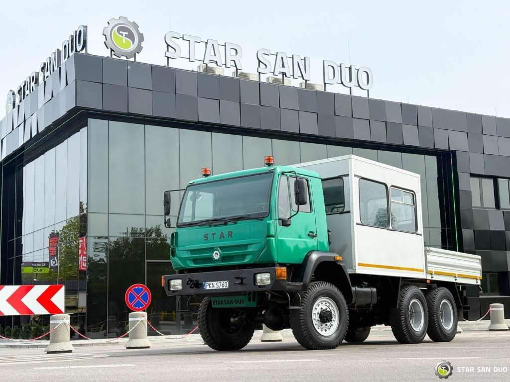 MAN Star 266 BRIGADE VEHICLE 6x6 Passenger transport - 캡 새시 트럭 : 사진 1 MAN Star 266 BRIGADE VEHICLE 6x6 Passenger transport - 캡 새시 트럭 : 사진 1