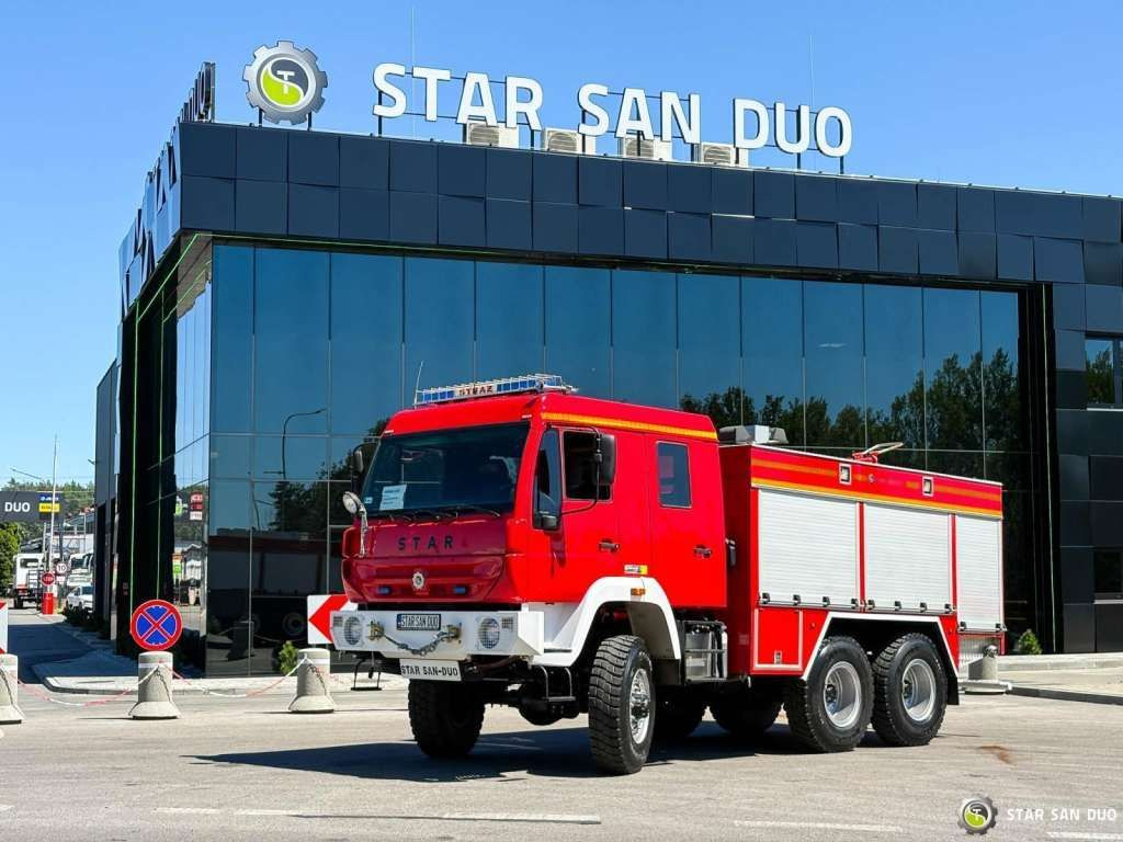 MAN Star 266 MAN 6x6 Fire Truck Feuerwehr - 트럭 : 사진 1 MAN Star 266 MAN 6x6 Fire Truck Feuerwehr - 트럭 : 사진 1