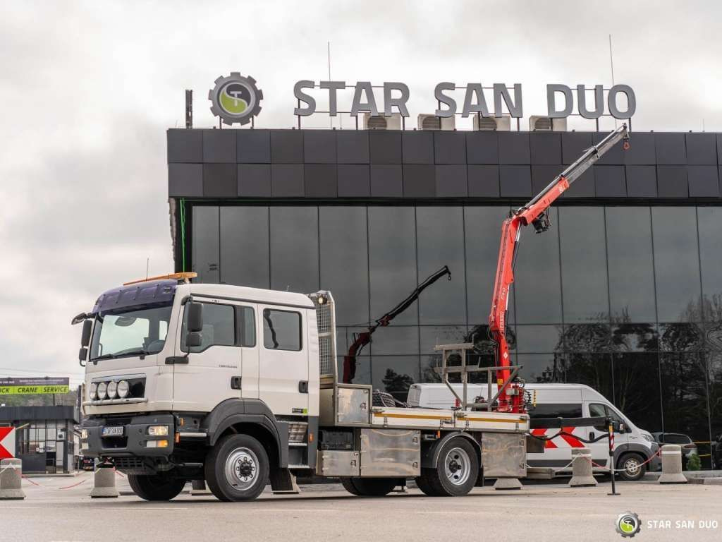 MAN TGM 13.290 4x4 FASSI F40B22 Crane Camper DOKA - 크레인 트럭 : 사진 4 MAN TGM 13.290 4x4 FASSI F40B22 Crane Camper DOKA - 크레인 트럭 : 사진 4