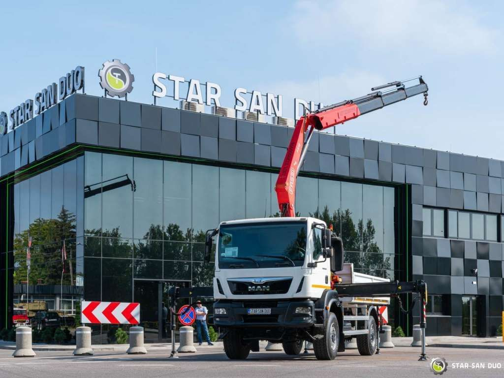 MAN TGM 18.250 4x4 Fassi F215A.0.23 Active HDS Cran - 크레인 트럭 : 사진 3 MAN TGM 18.250 4x4 Fassi F215A.0.23 Active HDS Cran - 크레인 트럭 : 사진 3
