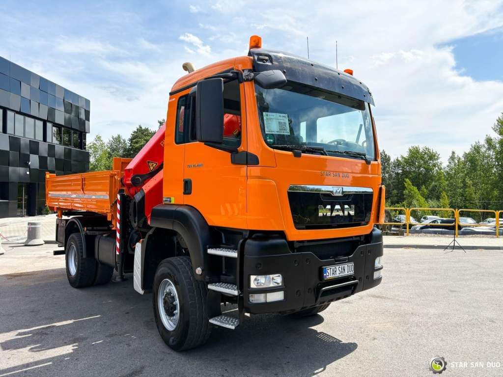 MAN TGS 18.480 4x4 PALFINGER PK 22002 Crane Kipper - 크레인 트럭 : 사진 5 MAN TGS 18.480 4x4 PALFINGER PK 22002 Crane Kipper - 크레인 트럭 : 사진 5