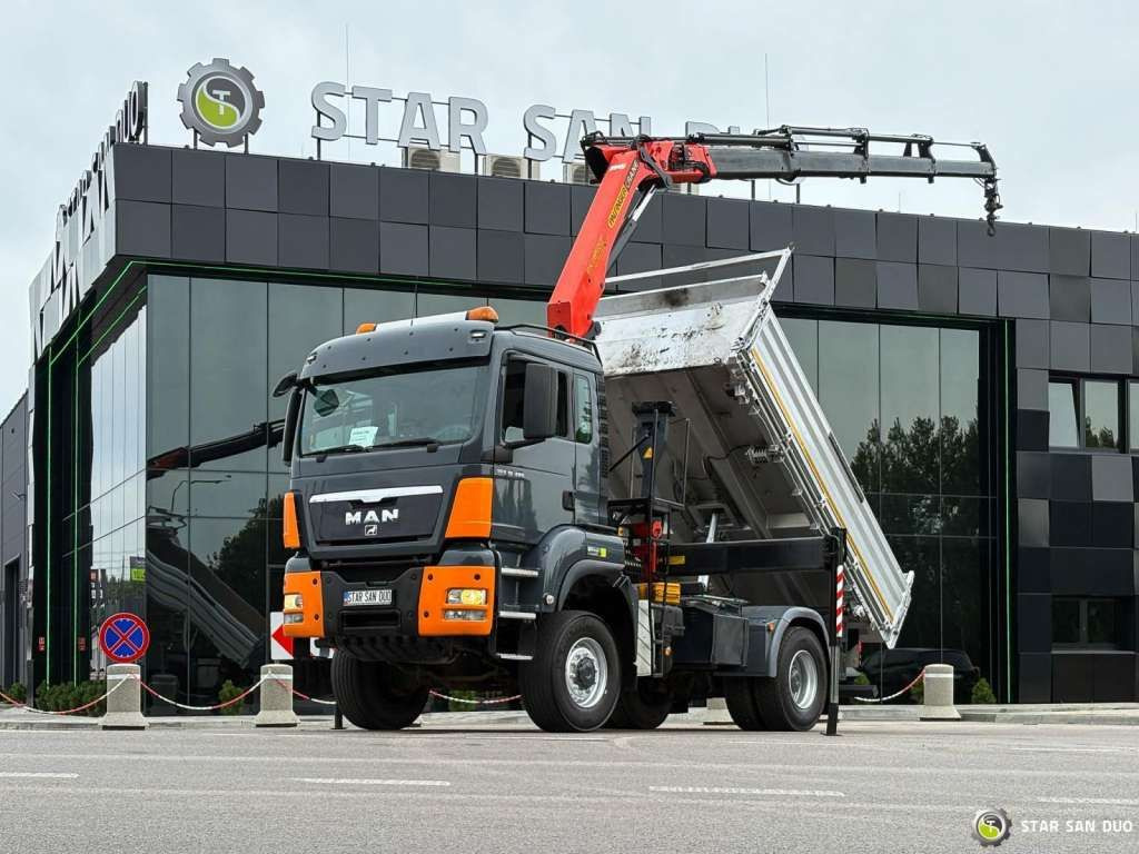 MAN TGS 18.480 PALFINGER PK 16502 HDS Crane,Kipper - 크레인 트럭 : 사진 1 MAN TGS 18.480 PALFINGER PK 16502 HDS Crane,Kipper - 크레인 트럭 : 사진 1