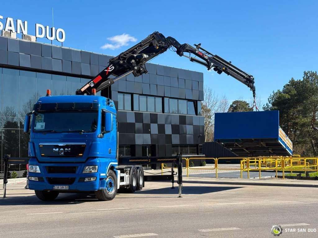 MAN TGS 33.480 6x4 HIAB 377E-5 HIPRO Crane - 크레인 트럭 : 사진 1 MAN TGS 33.480 6x4 HIAB 377E-5 HIPRO Crane - 크레인 트럭 : 사진 1