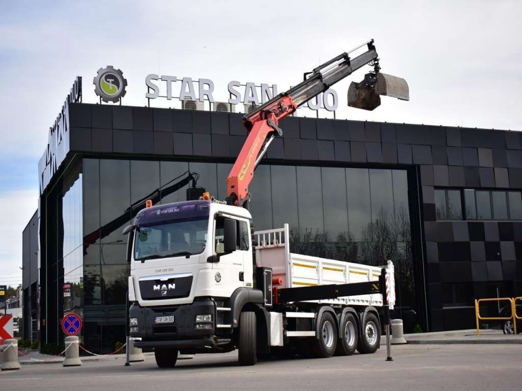 MAN TGS 35.400 8X4 PALFINGER PK 33002 CRANE KIPPER - 크레인 트럭 : 사진 5 MAN TGS 35.400 8X4 PALFINGER PK 33002 CRANE KIPPER - 크레인 트럭 : 사진 5