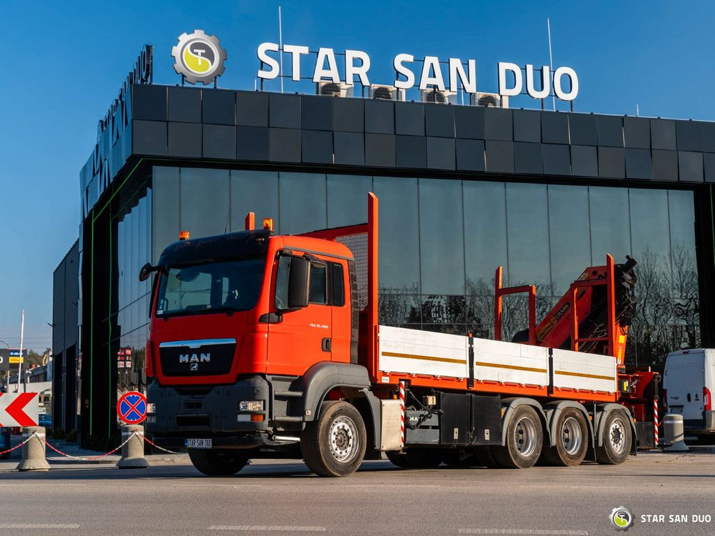 MAN TGS 35.400 PALFINGER PK 44002 WINCH TRIDEM KRAN - 크레인 트럭, 드롭사이드/ 플랫베드 트럭 : 사진 3 MAN TGS 35.400 PALFINGER PK 44002 WINCH TRIDEM KRAN - 크레인 트럭, 드롭사이드/ 플랫베드 트럭 : 사진 3