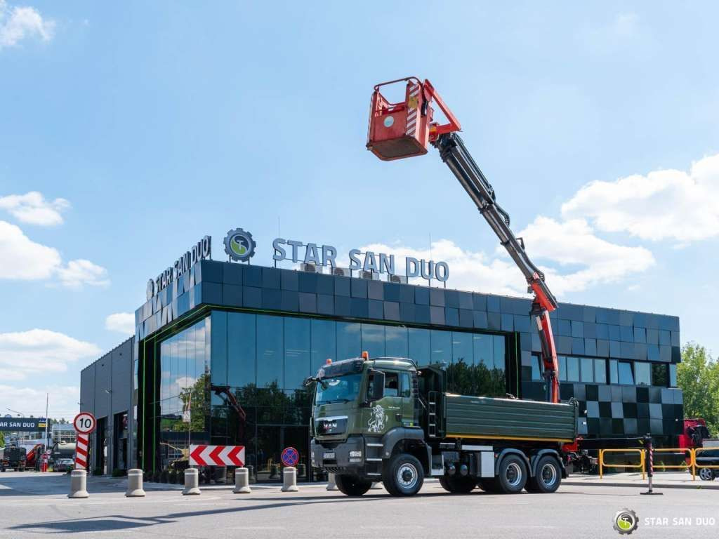 MAN TGS 35.480 PALFINGER PK 20002 HDS Grapple Tippe - 덤프트럭 : 사진 5 MAN TGS 35.480 PALFINGER PK 20002 HDS Grapple Tippe - 덤프트럭 : 사진 5