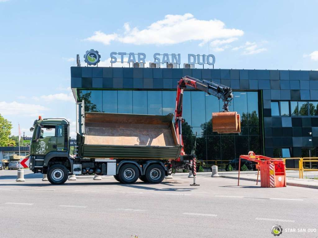 MAN TGS 35.480 PALFINGER PK 20002 HDS Grapple Tippe - 덤프트럭 : 사진 1 MAN TGS 35.480 PALFINGER PK 20002 HDS Grapple Tippe - 덤프트럭 : 사진 1