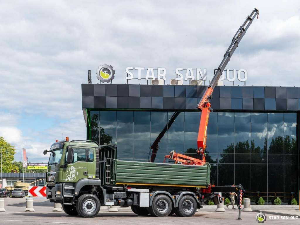 MAN TGS 35.480 PALFINGER PK 20002 HDS Grapple Tippe - 덤프트럭 : 사진 3 MAN TGS 35.480 PALFINGER PK 20002 HDS Grapple Tippe - 덤프트럭 : 사진 3