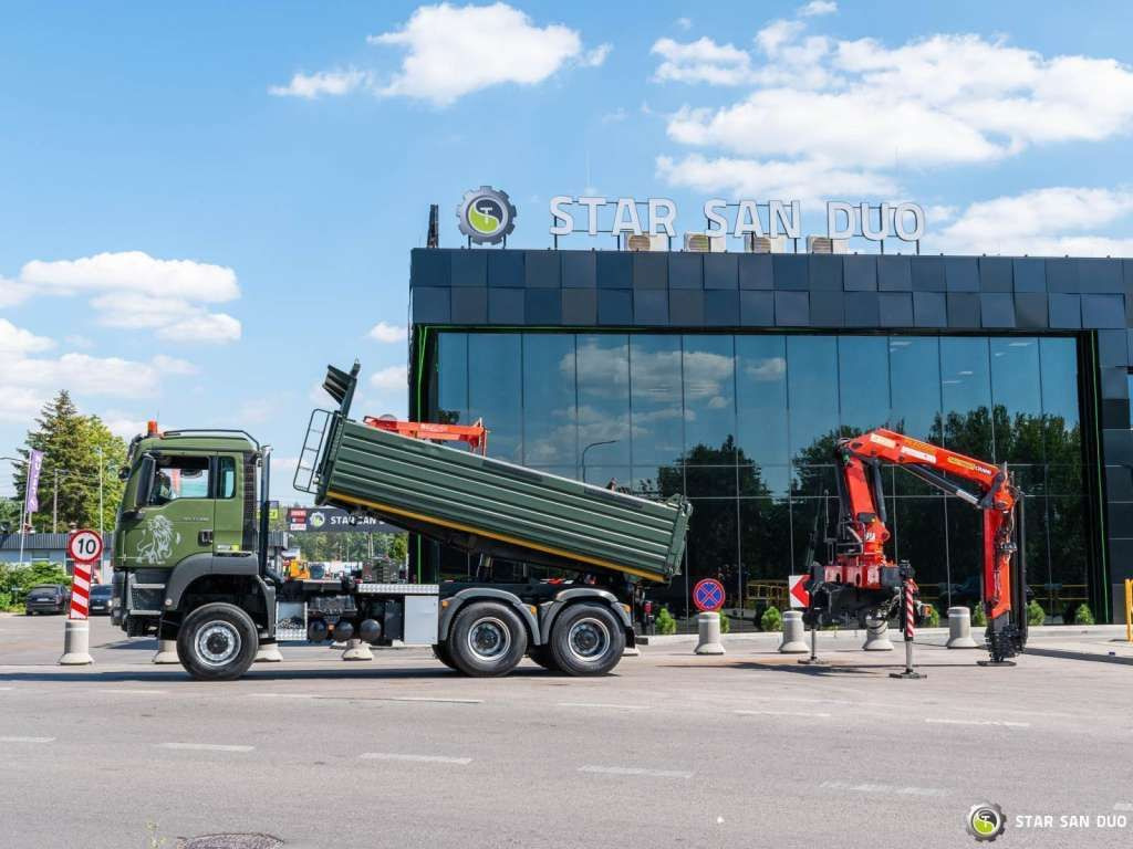 MAN TGS 35.480 PALFINGER PK 20002 HDS Grapple Tippe - 덤프트럭 : 사진 4 MAN TGS 35.480 PALFINGER PK 20002 HDS Grapple Tippe - 덤프트럭 : 사진 4