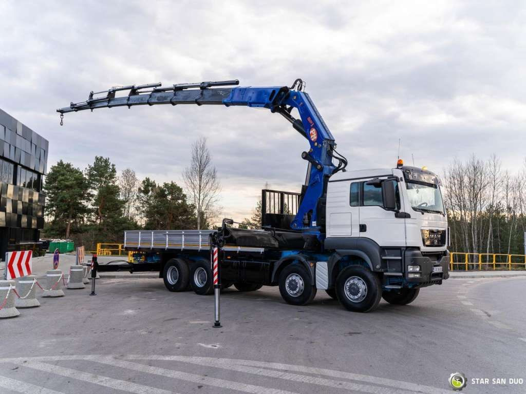 MAN TGS 41.480 8x8 PM 85SP HDS Crane - 크레인 트럭 : 사진 2 MAN TGS 41.480 8x8 PM 85SP HDS Crane - 크레인 트럭 : 사진 2