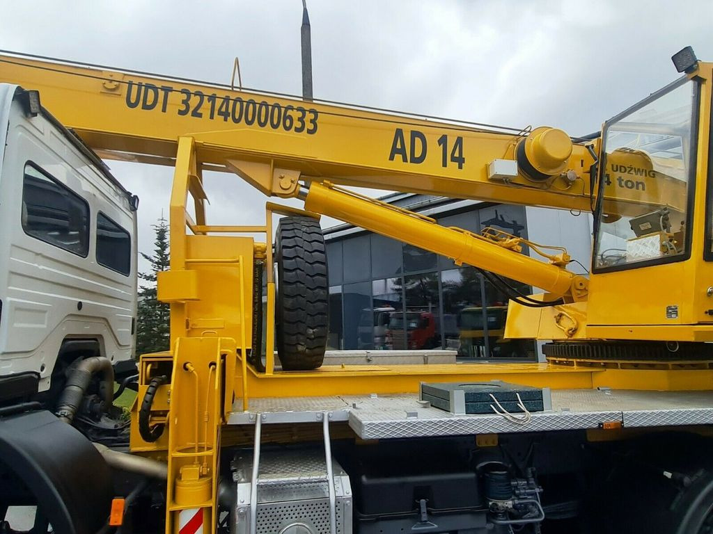 모바일 크레인 Mercedes-Benz 4x4 AD 14 CKD Euro 5 Cran KRAN : 사진 28