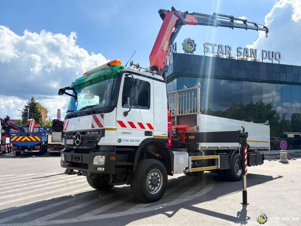 Mercedes-Benz ACTROS 2044A 4x4 Palfinger PK 20002 hds Crane - 크레인 트럭 : 사진 1 Mercedes-Benz ACTROS 2044A 4x4 Palfinger PK 20002 hds Crane - 크레인 트럭 : 사진 1