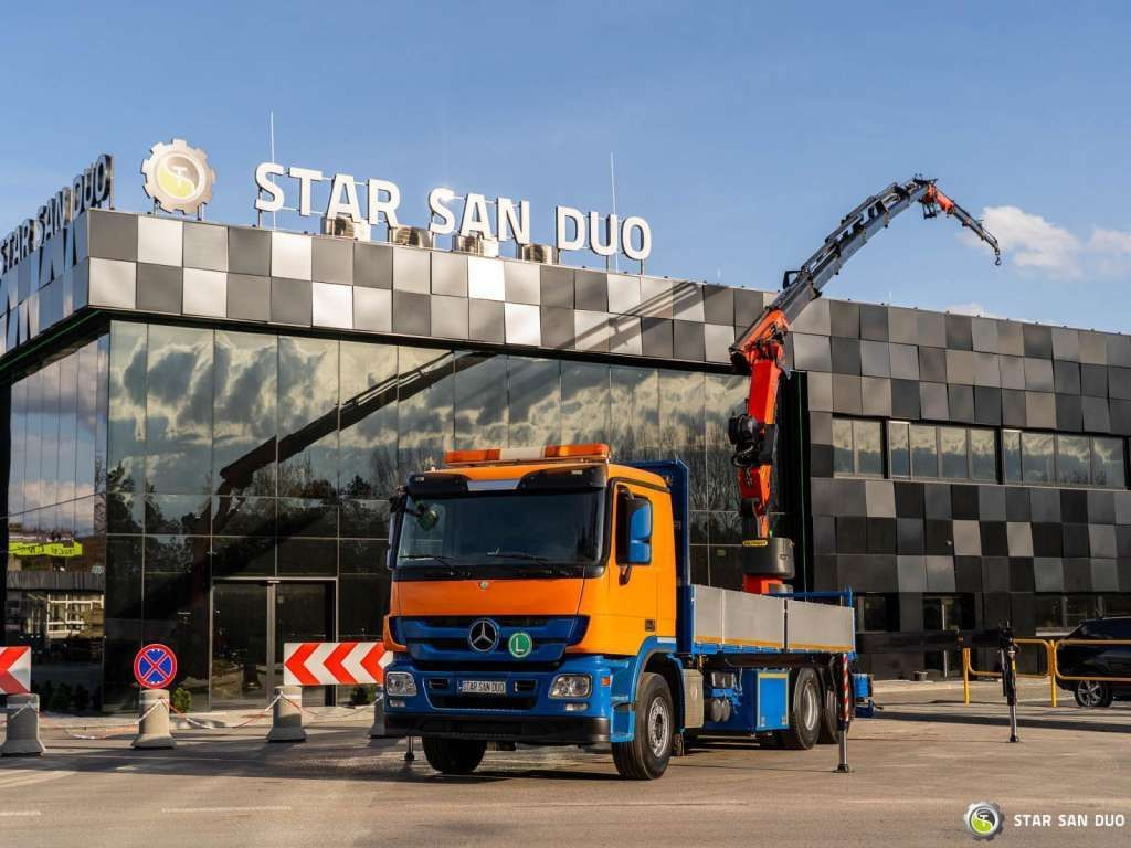 Mercedes-Benz ACTROS 2541 6x2 Palfinger PK 34002 Crane Winch - 크레인 트럭 : 사진 1 Mercedes-Benz ACTROS 2541 6x2 Palfinger PK 34002 Crane Winch - 크레인 트럭 : 사진 1