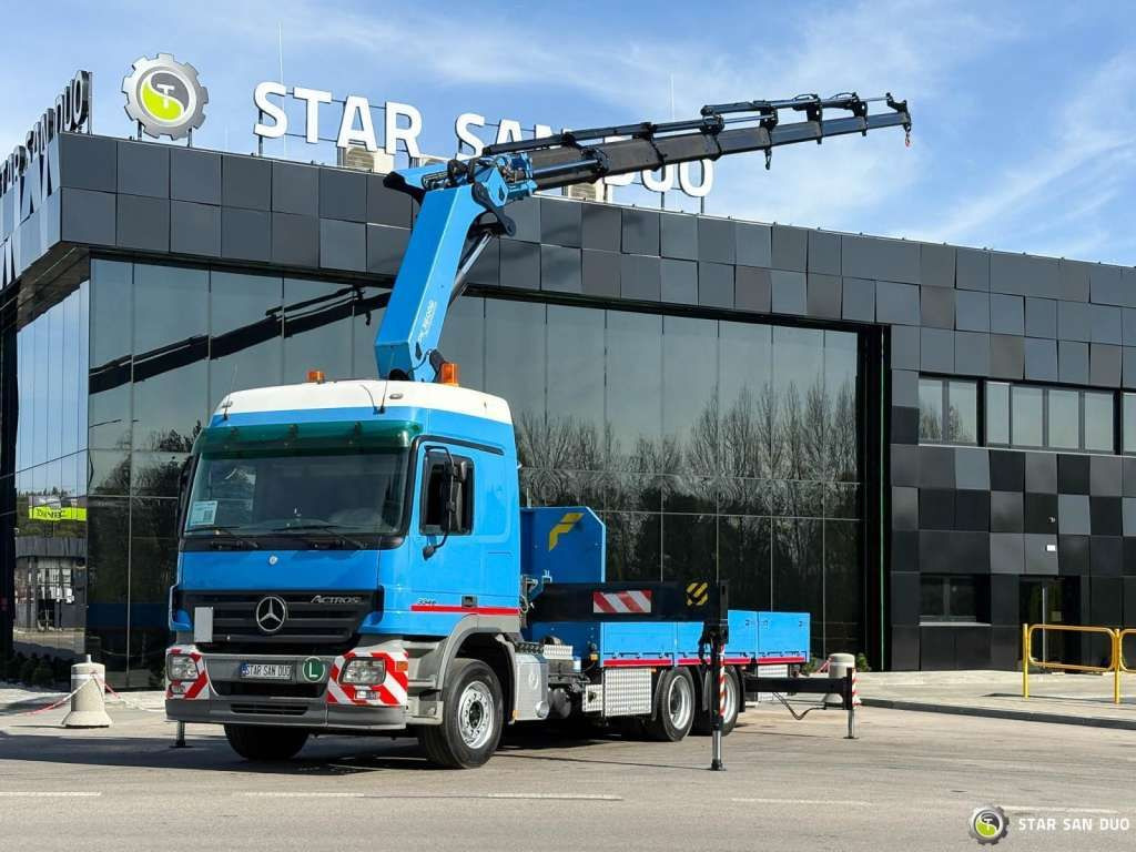 Mercedes-Benz ACTROS 2646L 6x4 PALFINGER 36002 Crane Winch - 크레인 트럭 : 사진 5 Mercedes-Benz ACTROS 2646L 6x4 PALFINGER 36002 Crane Winch - 크레인 트럭 : 사진 5