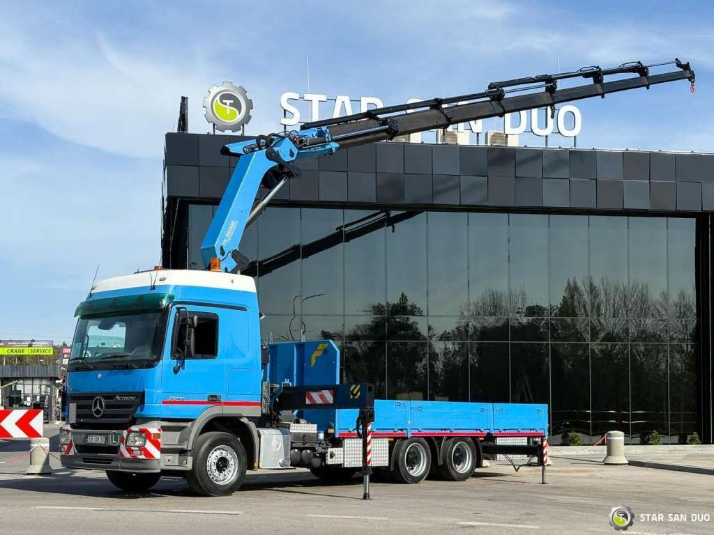 Mercedes-Benz ACTROS 2646L 6x4 PALFINGER 36002 Crane Winch - 크레인 트럭 : 사진 1 Mercedes-Benz ACTROS 2646L 6x4 PALFINGER 36002 Crane Winch - 크레인 트럭 : 사진 1