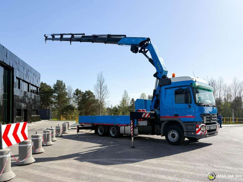 Mercedes-Benz ACTROS 2646L 6x4 PALFINGER 36002 Crane Winch - 크레인 트럭 : 사진 4 Mercedes-Benz ACTROS 2646L 6x4 PALFINGER 36002 Crane Winch - 크레인 트럭 : 사진 4