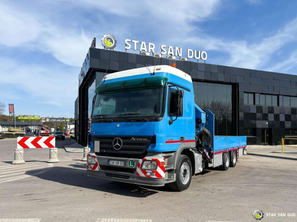 Mercedes-Benz ACTROS 2646L 6x4 PALFINGER 36002 Euro 5 Winch - 크레인 트럭 : 사진 5 Mercedes-Benz ACTROS 2646L 6x4 PALFINGER 36002 Euro 5 Winch - 크레인 트럭 : 사진 5