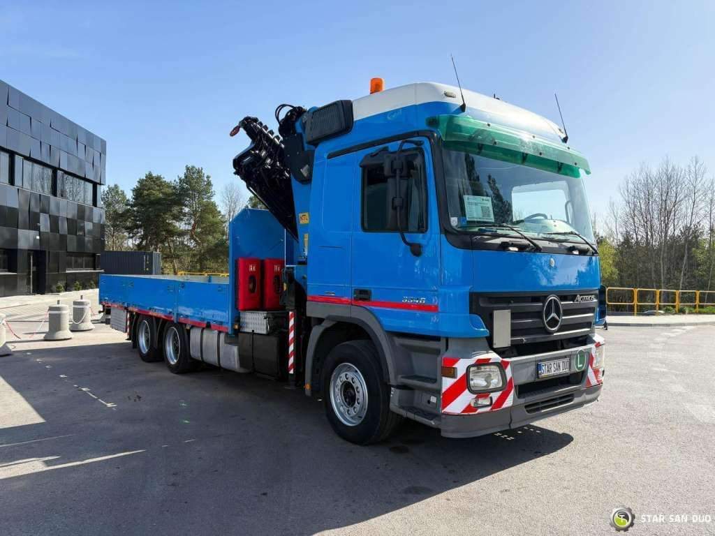 크레인 트럭 Mercedes-Benz  ACTROS 2646L 6x4 PALFINGER 36002 Euro 5 Winch : 사진 8