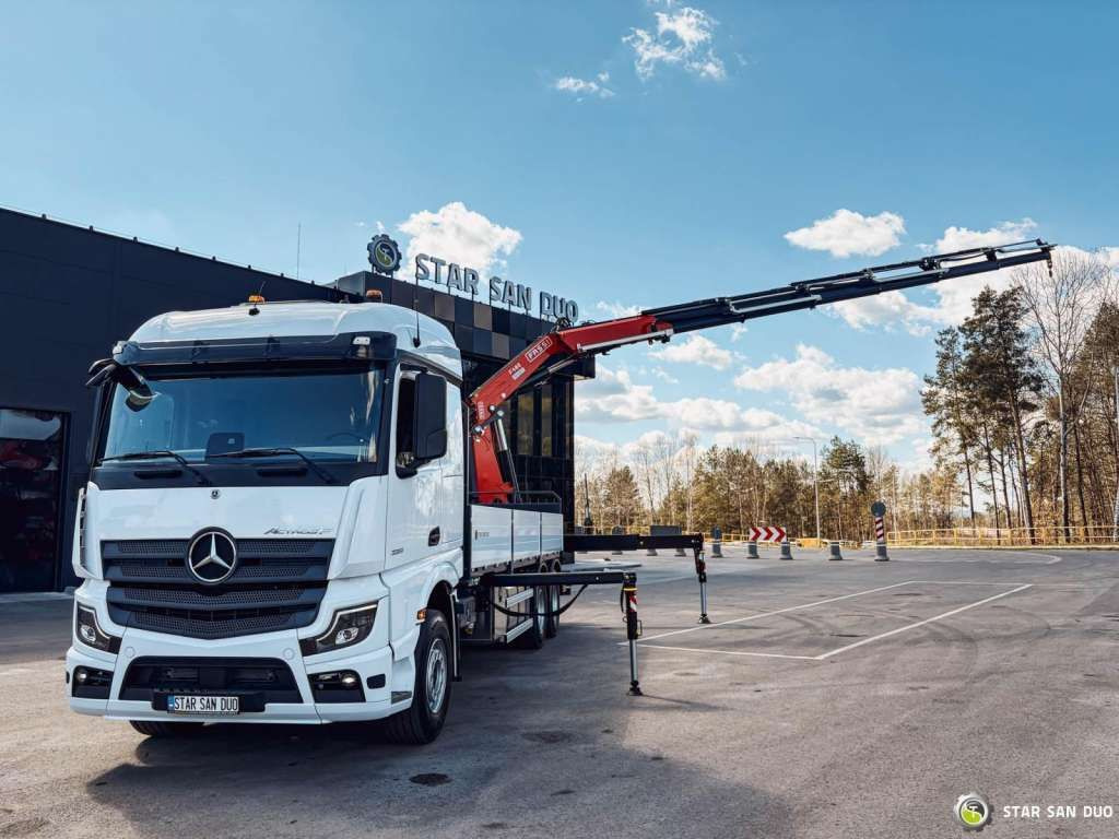 Mercedes-Benz ACTROS 3351 NEW 6x4 Fassi F485 Crane - 크레인 트럭 : 사진 3 Mercedes-Benz ACTROS 3351 NEW 6x4 Fassi F485 Crane - 크레인 트럭 : 사진 3