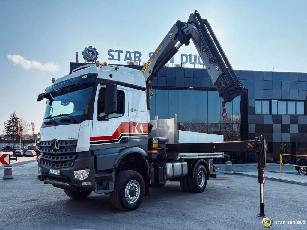 Mercedes-Benz AROCS 1851 4x4 PALFINGER PK 20002 Crane Kran - 크레인 트럭 : 사진 1 Mercedes-Benz AROCS 1851 4x4 PALFINGER PK 20002 Crane Kran - 크레인 트럭 : 사진 1