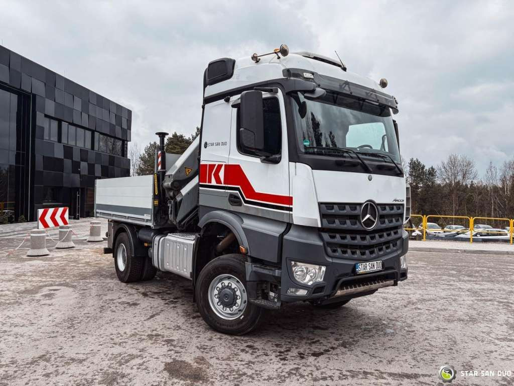 Mercedes-Benz AROCS 1851 4x4 PALFINGER PK 20002 Crane Kran - 크레인 트럭 : 사진 4 Mercedes-Benz AROCS 1851 4x4 PALFINGER PK 20002 Crane Kran - 크레인 트럭 : 사진 4